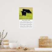 Black Angus in Yellow Grass 2011 muurkalender Poster (Keuken)