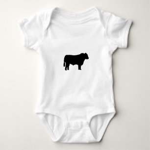 Black Angus Silhouette Romper