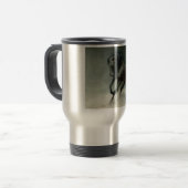 Black Arab Travel Mug Reisbeker (Voorkant links)