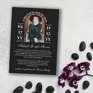 Black Arch foto voor altijd in ons hart Dood Aankondiging