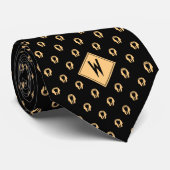 Black Archaeologist Pharaoh Stropdas (Opgerold)