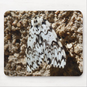 Black Arches Moth Mouse Mat Muismat