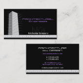 Black Architecture Engineering-Visitekaartjes Visitekaartje (Voorkant / Achterkant)