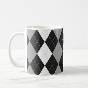 Black Argyle Mok