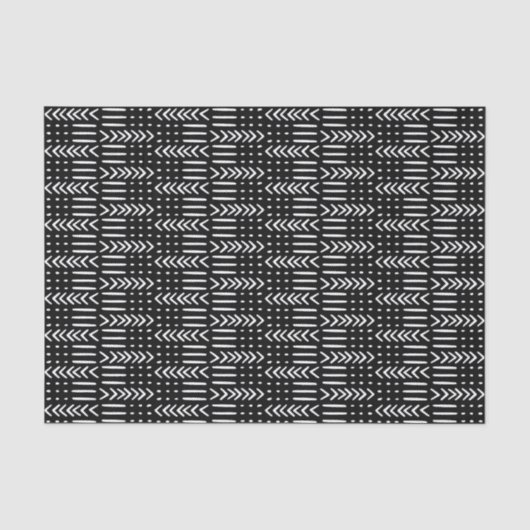 Black Arrow Mud Cloth Tissuepapier (Voorkant)