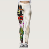 BLACK ART LEGGINGS (Devant)