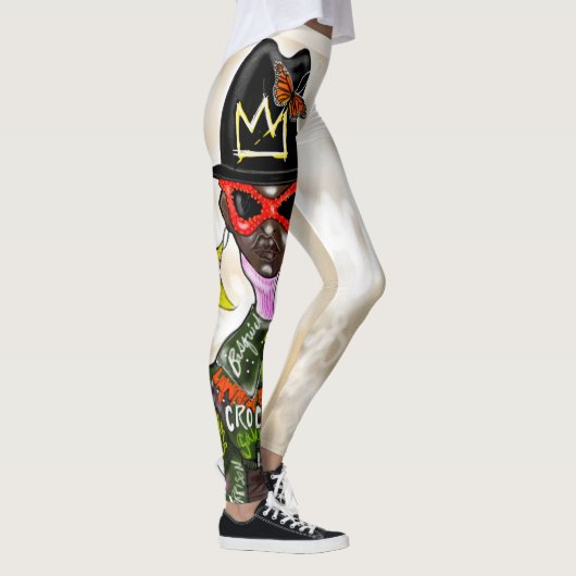 BLACK ART LEGGINGS (Droite)