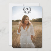 Black Asclepius RN Geregistreerd zure Afstuderen Aankondiging (Voorkant)