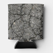 Black Asphalt Street Paving Cement Blikjeskoeler (Voorkant)