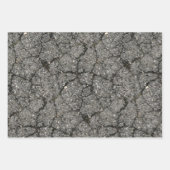 Black Asphalt Street Paving Cement Inpakpapier Vel (Voorkant 3)