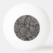 Black Asphalt Street Paving Cement Pingpongballen (Achterkant)