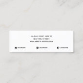 Black Astrology Stars Étoiles Écouté Elevage Carte (Dos)