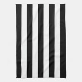 Black Awning Stripe Theedoek (Verticaal)