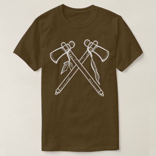 Black Axes Tribes Gift T-shirt (Design voorkant)