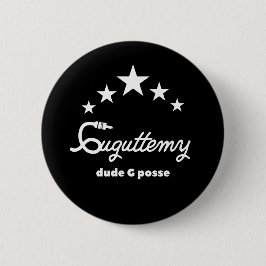 Black badge ronde button 5,7 cm