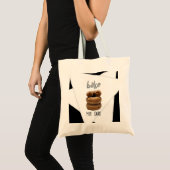 Black Bake Mijn Dag Tote Bag (Voorkant (product))