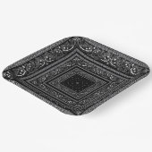 Black Bandanarama Papieren Bordje (Gebogen)