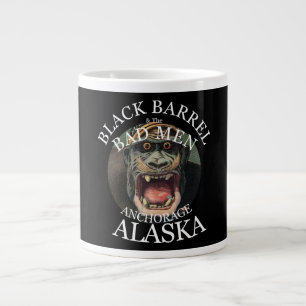 BLACK BARREL & THE BAD MANNEN ANCHORAGE ALASKA AK EXTRA GROTE BEKER