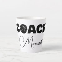 Black Basketball Coach Latte Mok