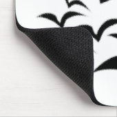 Black Bat Cloud Kinder Mousepad Muismat (Hoek)