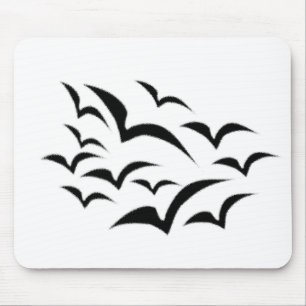 Black Bat Cloud Kinder Mousepad Muismat