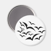 Black Bat Cloud Magnet Magneet (Voorkant / Achterkant)