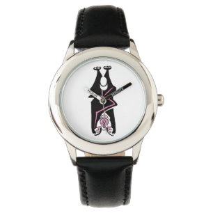 Black BAT - Halloween - Batty - Kinder Horloge
