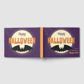 Black Bat Happy Halloween Gastenboek (Volledig)