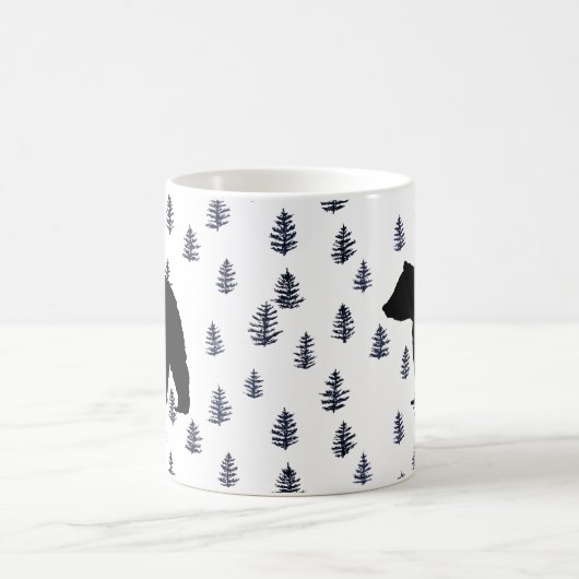 Black Bear Mountain Wilderness Coffee Mug (Centre)
