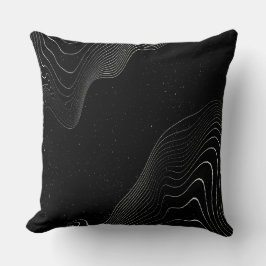 Black Beasutifl Pillow Kussen