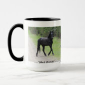 "Black Beauty" Alberta Wild Horse 2 Mok (Links)