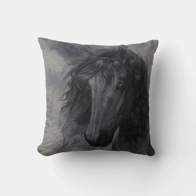 Black Beauty American MoJo Coussin (Recto)