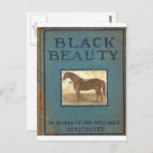 Black Beauty Briefkaart (Voorkant / Achterkant)