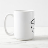Black Beauty Cute Coffee Cup Graphic mug (Gauche)
