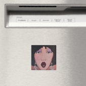 "Black Beauty Diva" Magneet (Insitu (Vaatwasser))