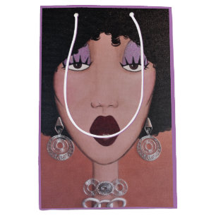 "Black Beauty Diva" Medium Cadeauzakje