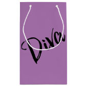 "Black Beauty Diva" Petit sac cadeau (Dos)