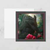 Black Beauty Friesian Horse - Carte de voeux (Devant / Derrière)