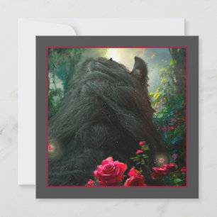 Black Beauty Friesian Horse - Carte de voeux