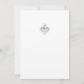 Black Beauty Friesian Horse - Carte de voeux (Dos)