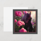 Black Beauty Friesian Horse - Carte de voeux (Devant / Derrière)