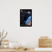 Black Beauty Friesian Horse - Poster (Cuisine)