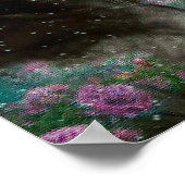 Black Beauty Friesian Horse - Poster (Coin)