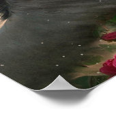 Black Beauty Friesian Horse - Poster (Coin)