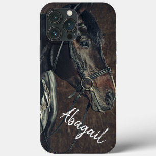 Black Beauty Hoesje-Mate iPhone-tas iPhone 13 Pro Max Hoesje