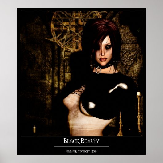 Black Beauty Poster (Voorkant)