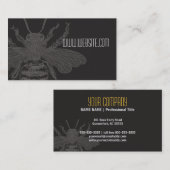 Black Bee Bizcard Visitekaartje (Voorkant / Achterkant)