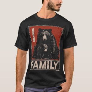 Black Beer and Cub: een heftige en tedere familieb T-shirt
