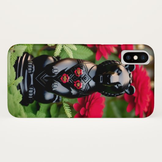 Black beer game-speler Case-Mate iPhone case (Achterkant (horizontaal))
