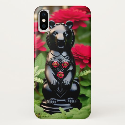 Black beer game-speler Case-Mate iPhone case (Achterkant)